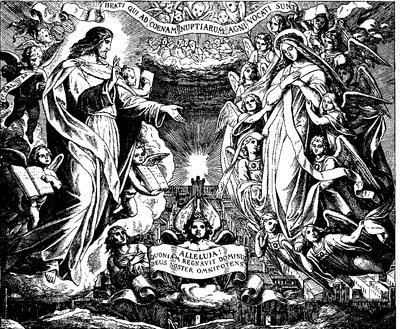 Woodcut for Die Bibel in Bildern, 1860 by Julius Schnorr von Carolsfeld